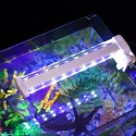 6 Inch Aquarium Light Submersible Fish Tank Light Blue and White Color Clamp Aquarium LED Lighting Fish Tank Clip Light