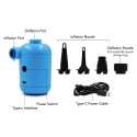 2200Pa USB Electric Air Pump DC 5V Portable Air Pump with 4 Nozzles for Outdoor Camping