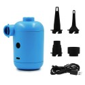 2200Pa USB Electric Air Pump DC 5V Portable Air Pump with 4 Nozzles for Outdoor Camping