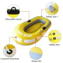 Inflatable Boat Fishing Boat for 1 Adult & 1 Child Summer Fun Boat Canoe Kayak