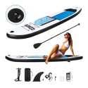 Inflatable Stand Up Paddle Board Non-Slip SUP for All Skill Levels Surf Board with Air Pump Carry Bag Leash Standing Boat for Youth & Adult