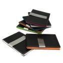 New Fashion Men Money Clip Faux Leather Slim Wallet ID Credit Card Holder Cash Clip