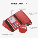 Women Wallet Phone Bag Card Holder Wristlet Clutch Handbag Purse