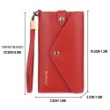 Women Wallet Phone Bag Card Holder Wristlet Clutch Handbag Purse