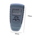 Coating Thickness Gauge LCD Digital Paint Thickness Meter Tester LCD Display Paint Measure Tester Tool Instruments