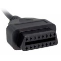 14 Pin to 16 Pin OBD II Cable Male to Female Adapter Car Diagnostic OBD II Cord Replacement for Mercedes Benz Sprinter