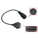 14 Pin to 16 Pin OBD II Cable Male to Female Adapter Car Diagnostic OBD II Cord Replacement for Mercedes Benz Sprinter