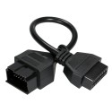 OBD-II 20pin to 16pin Diagnostic Adapter Converter Extension Cable Replacement for Kia 20pin 30cm