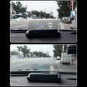 Car HUD Display, Head Up Display High Definition Speedometer Car Diagnostic Tool OBDⅡ Fault Code Elimination Safe Driving Computer Overspeed Fault Alarm for All Vehicles