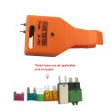 24V Automotive Blade Fuse Tester Puller Power Measurement Diagnostic Fuse Tester Mini Fuse Testing Tool