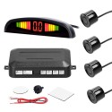 Car Parking Sensor Rear Reversing Radars System with 4 Parking Sensors Distance Detection LED Distance Display Warning Buzzer