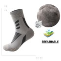 Men's Anti Slip Athletic Socks Sports Grip Socks for Basketball Soccer Volleyball Running Trekking Hiking Absorption Moisture Wicking Socks