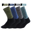 Cycling Socks Silicone Anti Slip Thick Warm Splicing Ankle Sport Socks for Outdoor Running Hiking Basketball