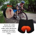 Thick Sponge Cushion Bike Bicycle Cycling Underwear Sports Shorts Summer Elastic Breathable Outdoor Riding Pants